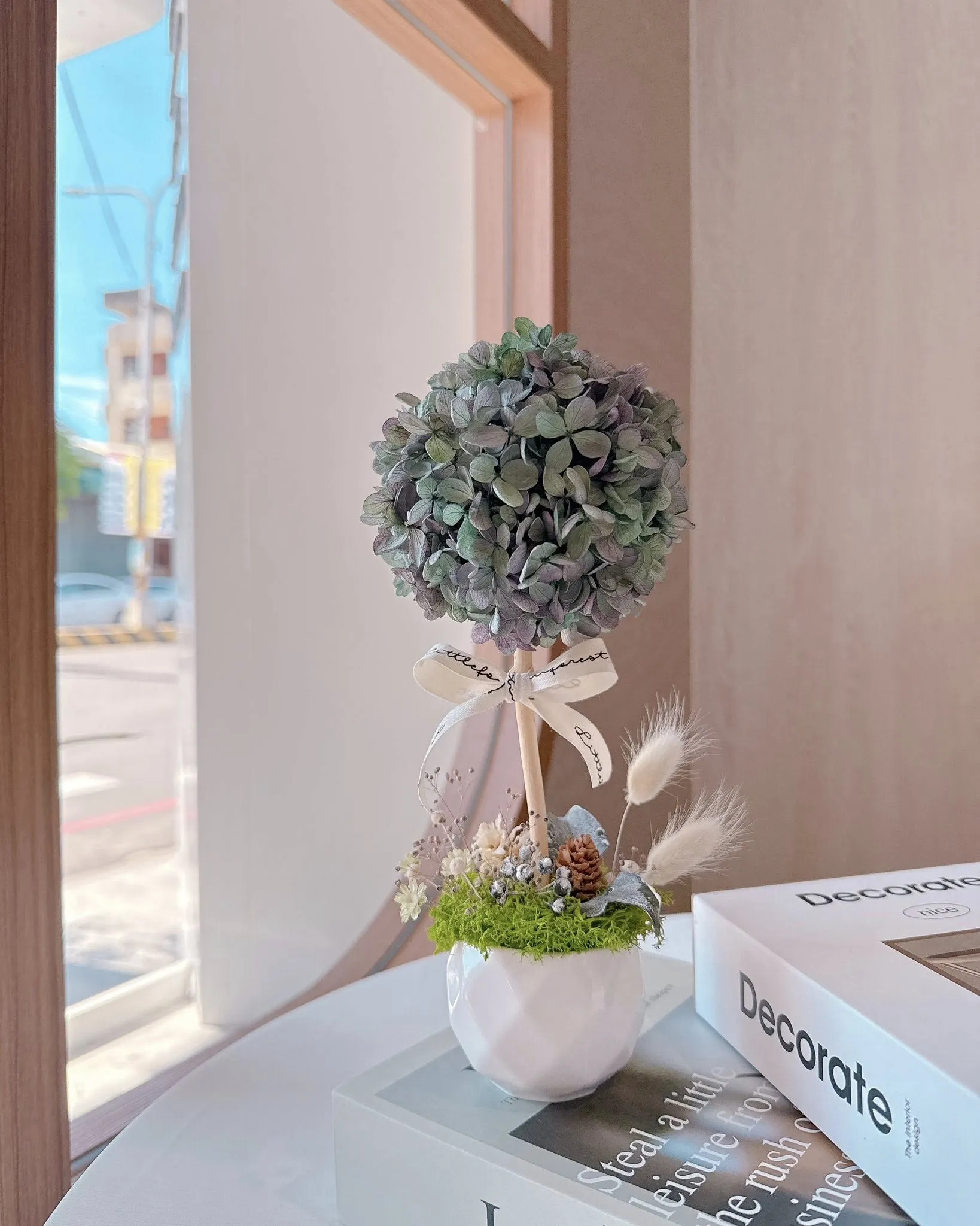 親子花藝課程·繽紛花球樹