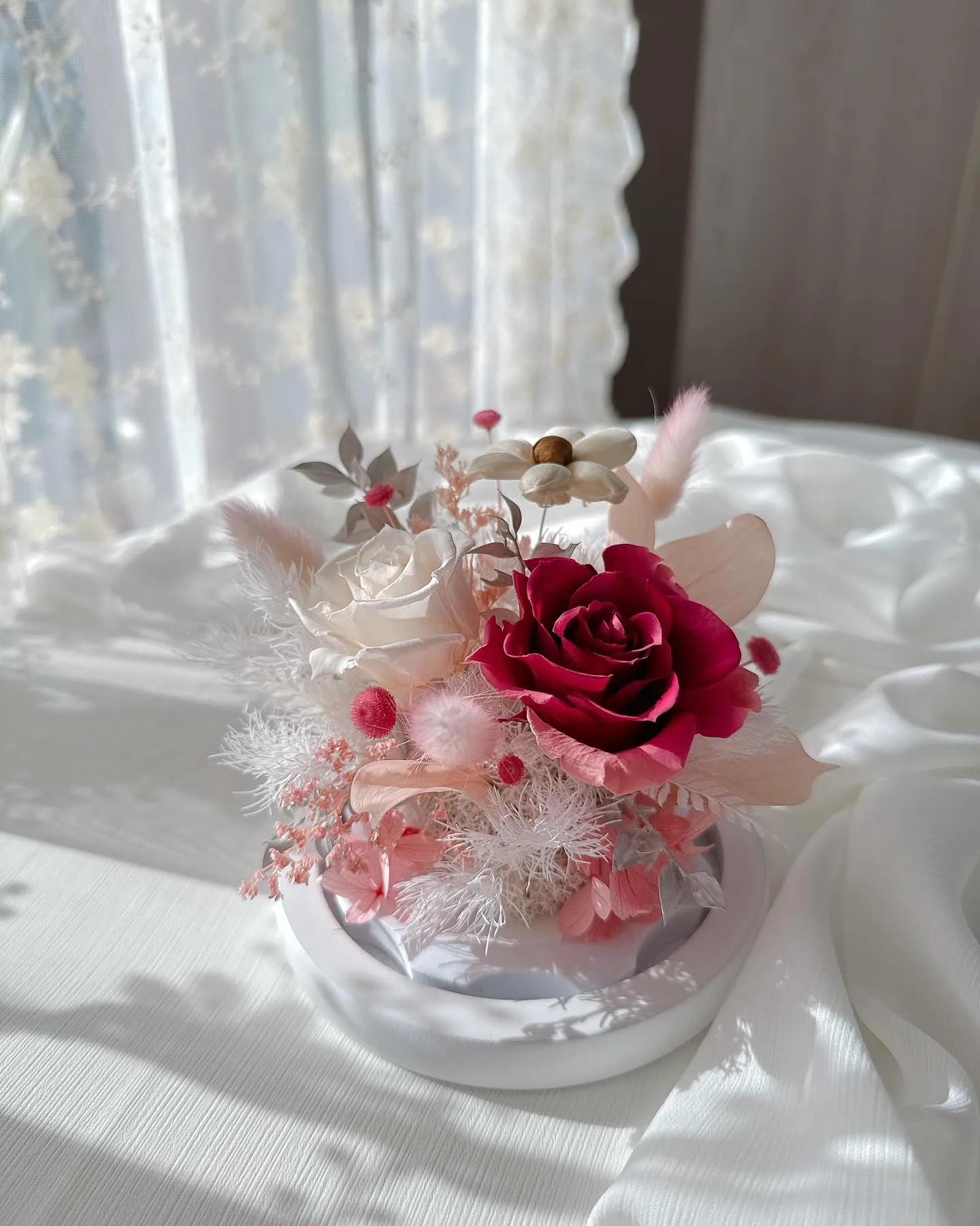 永生花花藝課程·開花、設計、插花