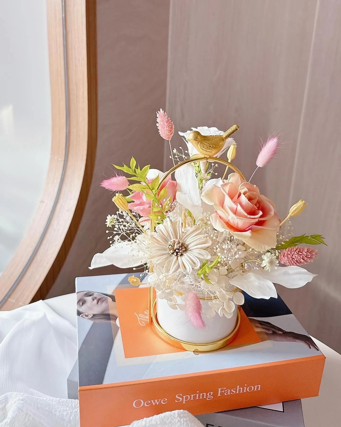 永生花花藝課程·開花、設計、插花