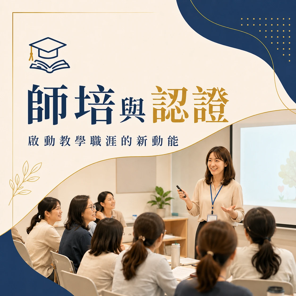 【 師培與認證 】啟動教學職涯的新動能