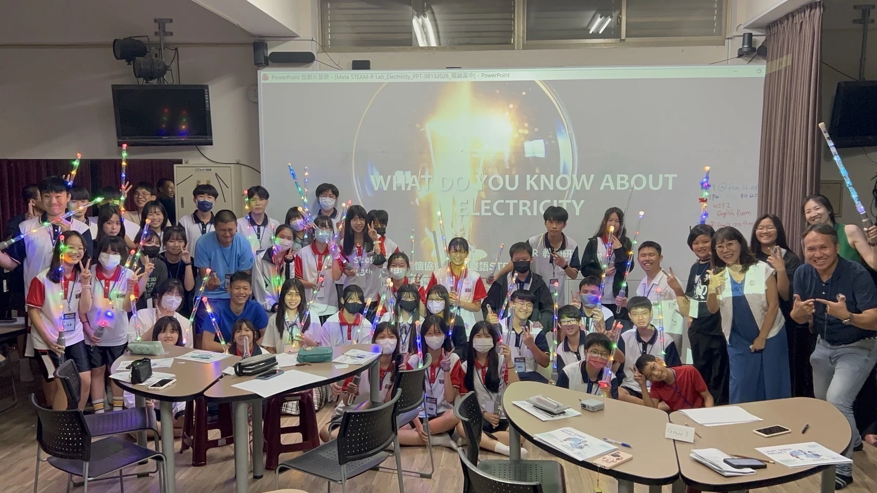 福誠高中營隊 全體學員大合照
